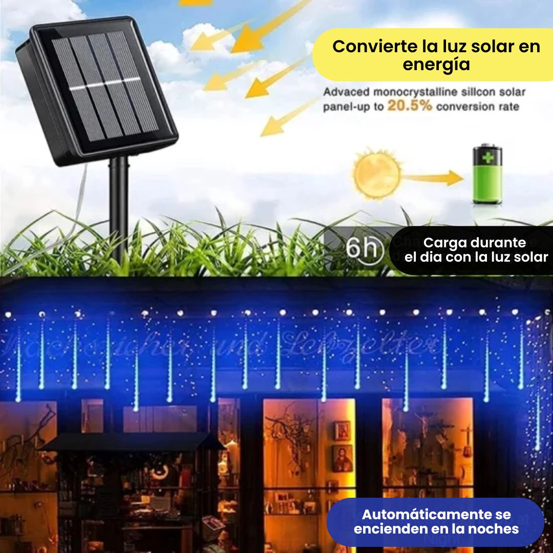 LUCES DE NAVIDAD METEORITO