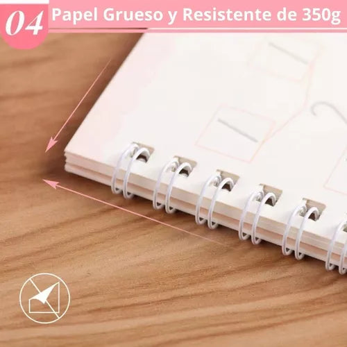Set cuadernos magic caligrafia Montessori