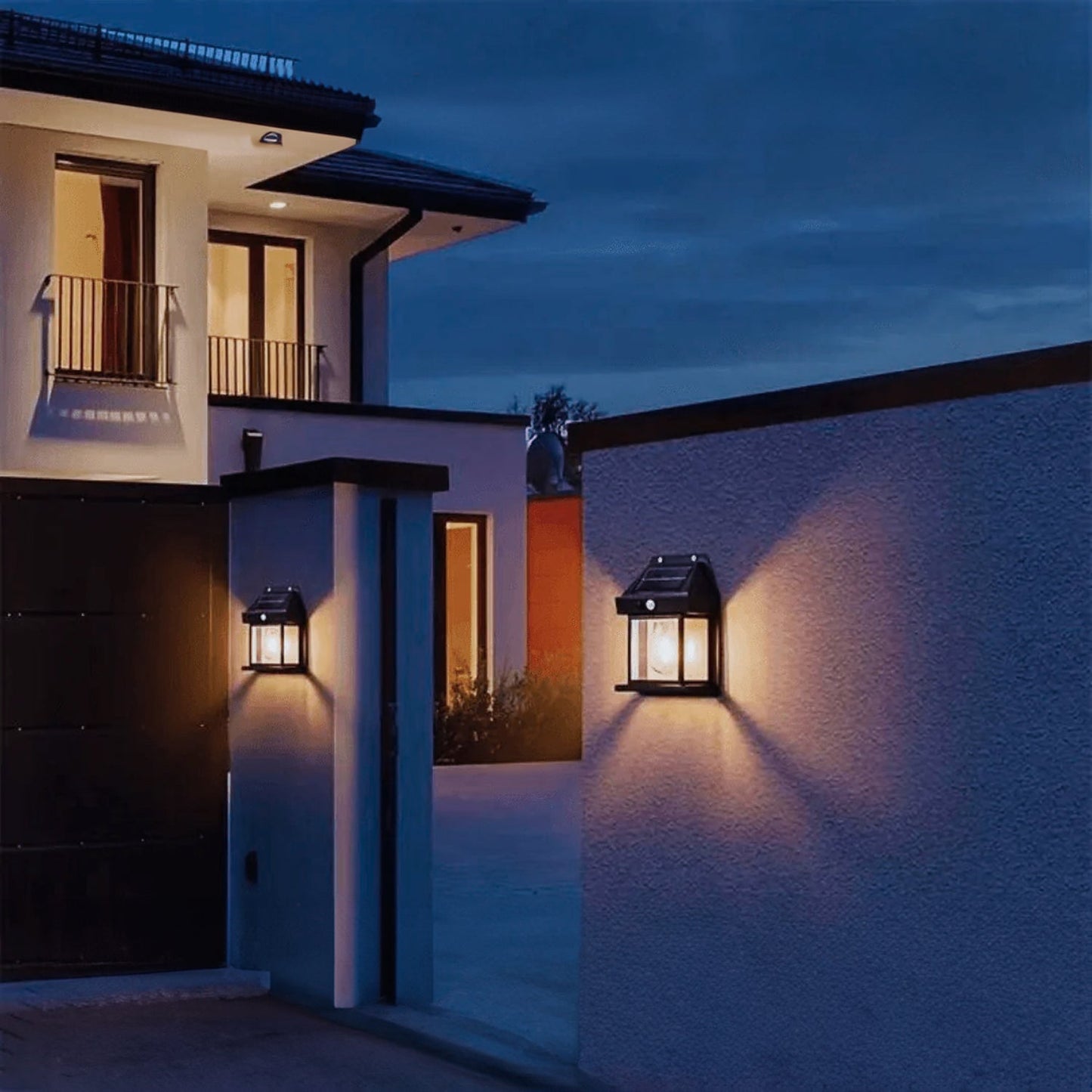 Iluminación Solar de Pared Ecológica