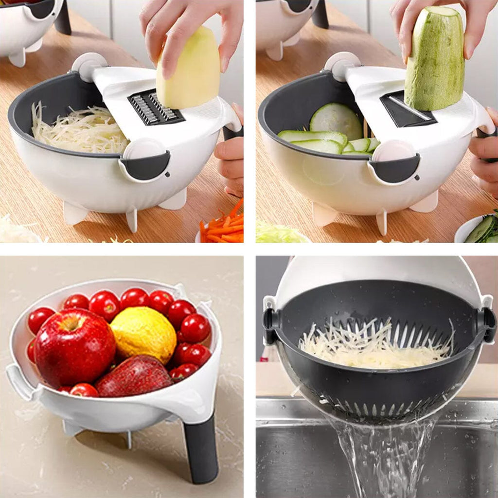 Bowl Cortador Rallador de Verduras Multi