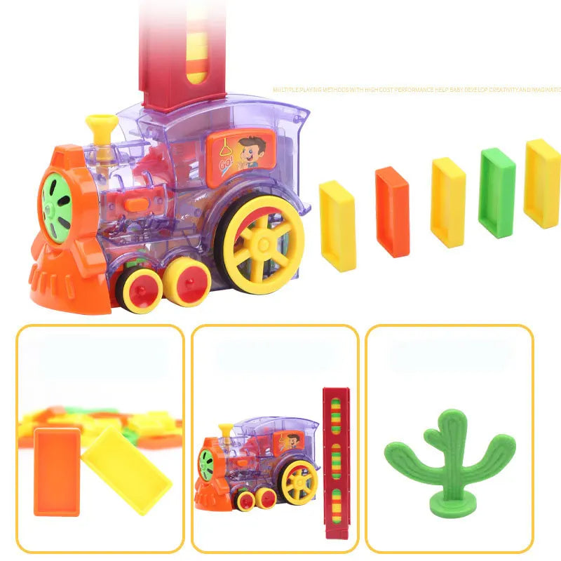 JUGUETE TREN DOMINO