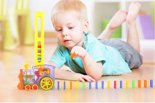 JUGUETE TREN DOMINO